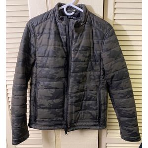 Zara Camouflage Bomber Jacket